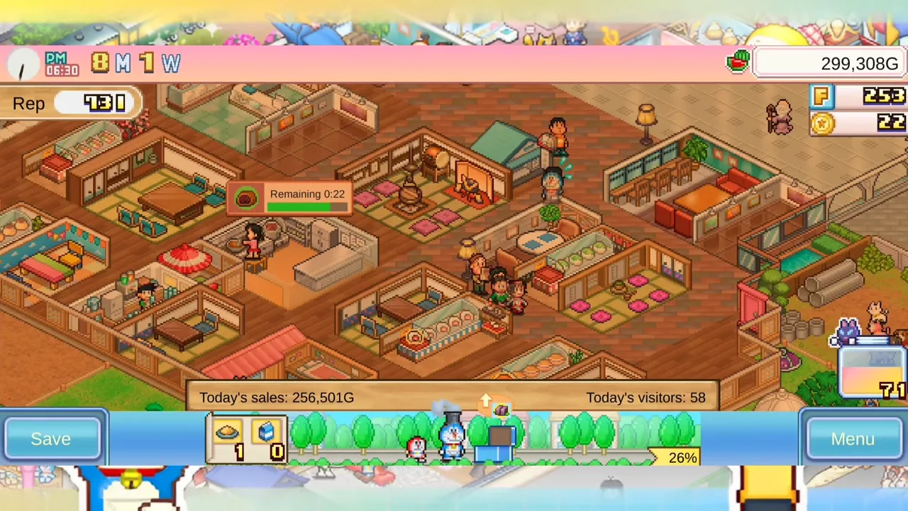 Doraemon Dorayaki Shop Story screenshot 4
