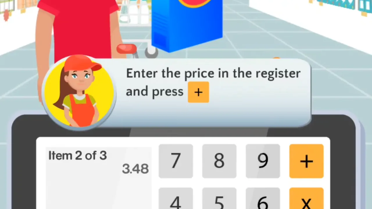 Supermarket Cashier Simulator screenshot 1