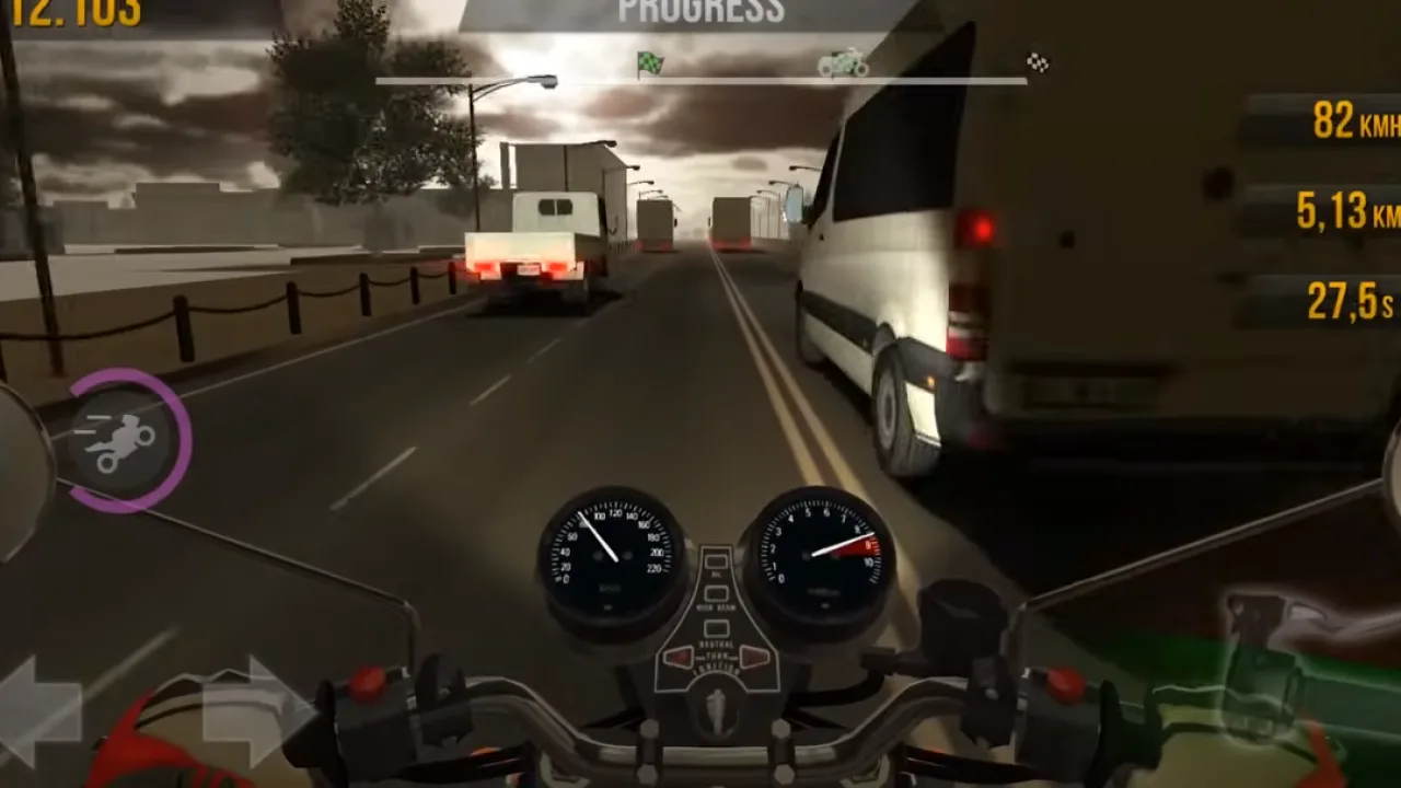 Traffic rider screenshot 2