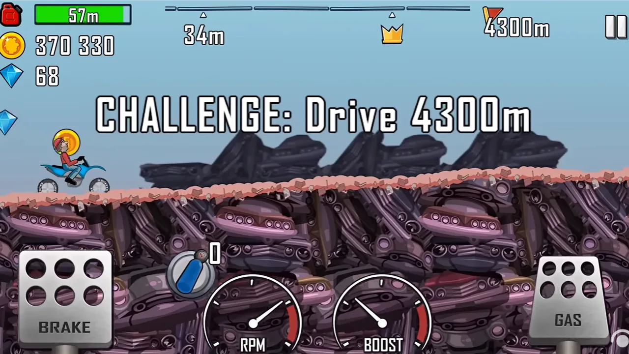 Hill Climb Racing screenshot 2